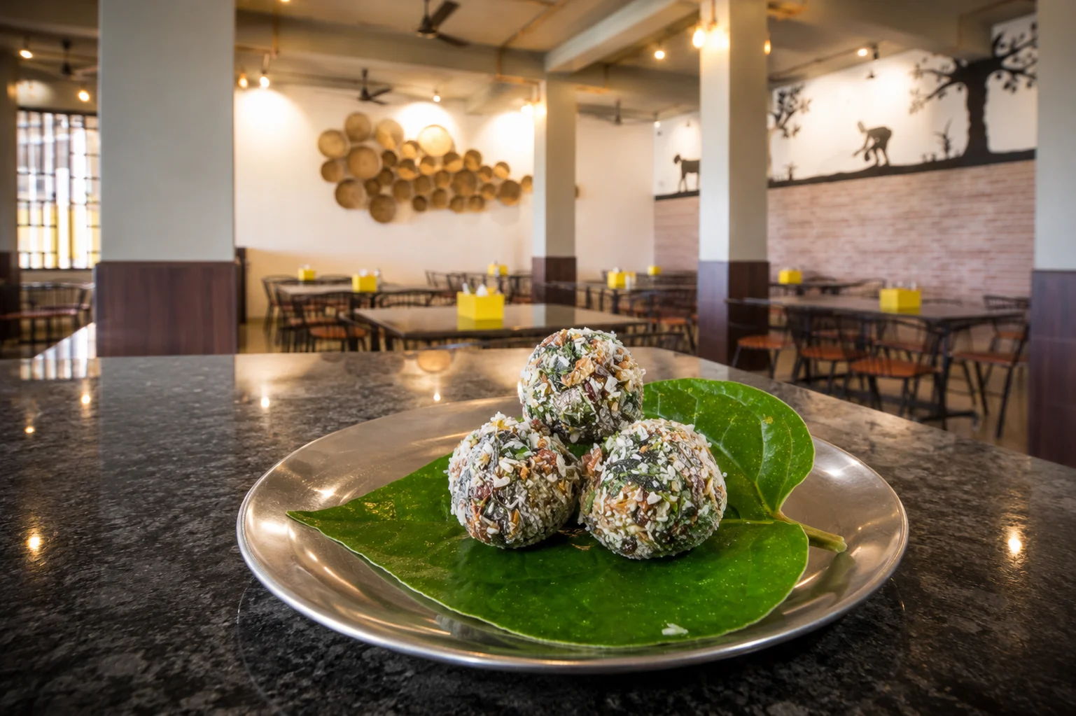 Paan Bites - Veg dish at The Farmer's Kitchen Shirwal